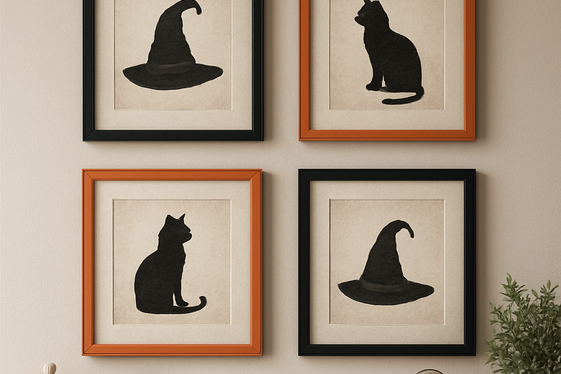 Ghostly Wall Art Prints for a Subtle Touch illustration