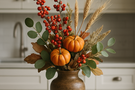 Harvest-Inspired Floral Arrangements illustration