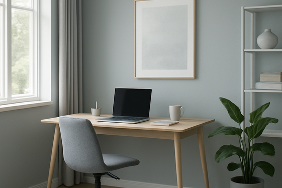 Choose a Calming Color Palette for Focus and Mood illustration