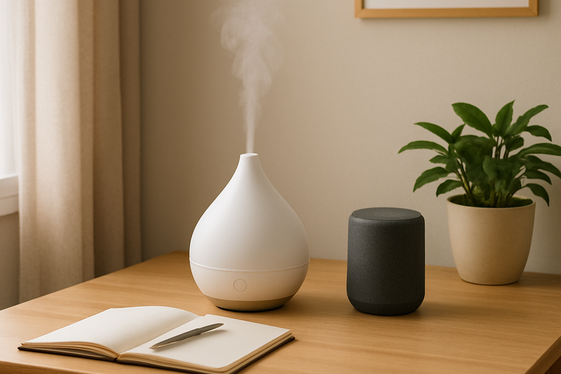 Personalize with Scent and Soundscapes illustration
