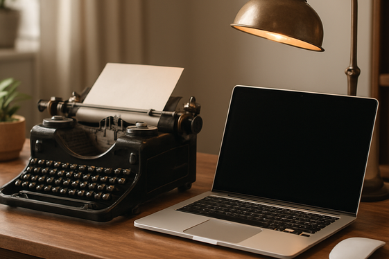 Mix Modern Technology with Vintage Decor illustration