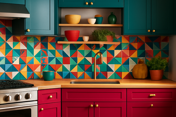 Bold Color Pops for Vibrant Energy illustration