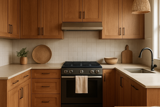 Warm Wood Tones for Cozy Appeal illustration