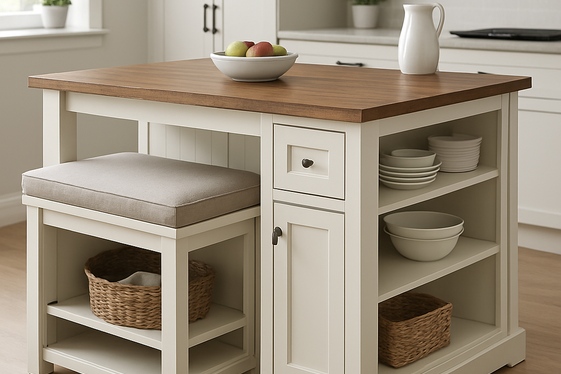 Kitchen Islands as Multi-Functional Centers illustration
