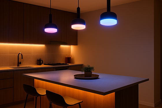 Integrate Smart Lighting for Ambiance and Function illustration