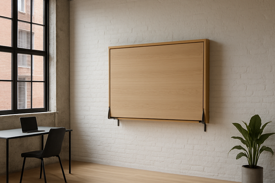 Fold-Down Desks for Max Flexibility illustration