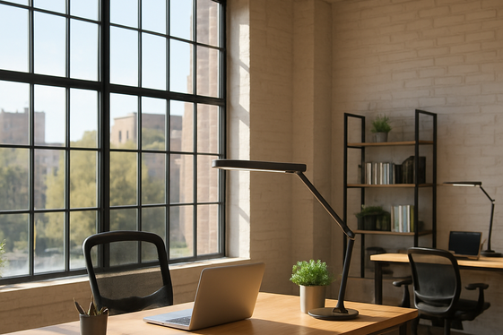 Smart Lighting Solutions for Productivity illustration