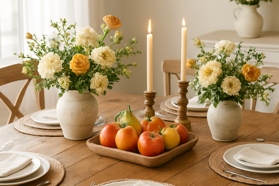 Farmhouse Tablescapes: Styling Tips for Every Season illustration