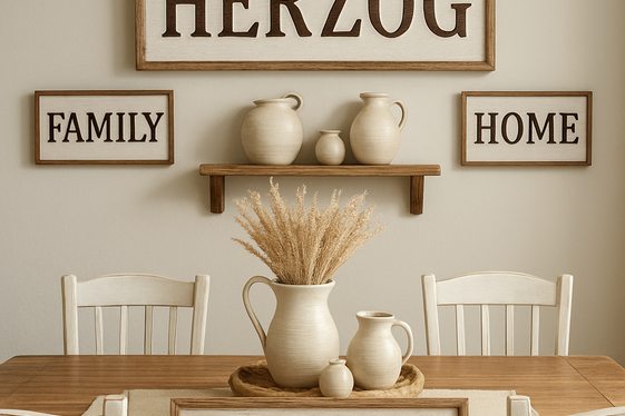 Personalized Farmhouse Decor That Tells Your Story illustration
