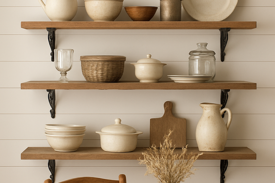 Open Shelving to Showcase Your Favorite Dishes illustration