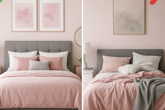 Do’s and Don’ts of Pink and Gray Decor illustration