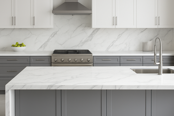 Introducing Marble Patterns in White and Gray Finishes illustration