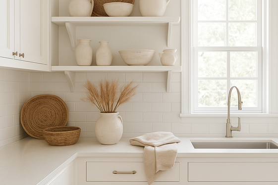 Personalize with Unique White Kitchen Decor and Accessories illustration