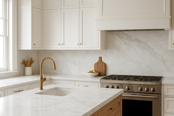 Use White Marble Countertops for Elegance and Durability illustration