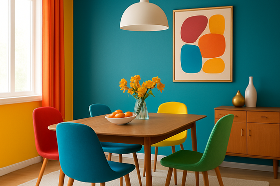 Bright and Bold Color Schemes to Energize Your Space illustration