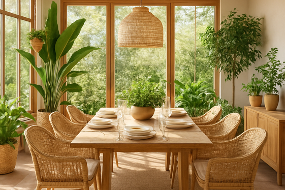 Outdoor-Inspired Dining Rooms to Bring Nature Inside illustration