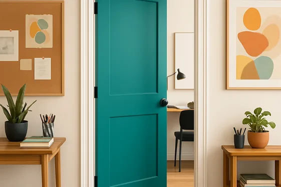 Paint Your Office Door for a Fun First Impression illustration