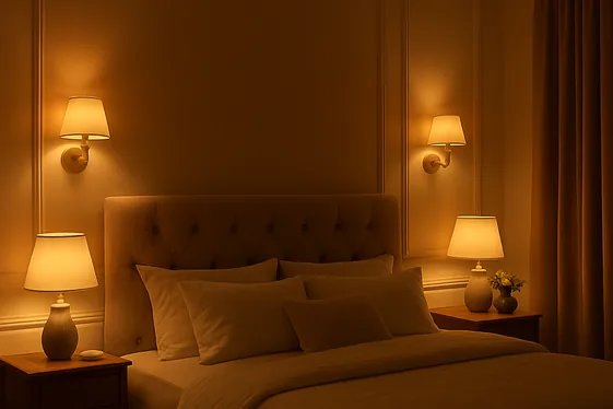 Layered Lighting for Warm Ambiance illustration