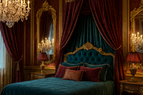 Luxurious Venetian Touches with Bold Patterns illustration