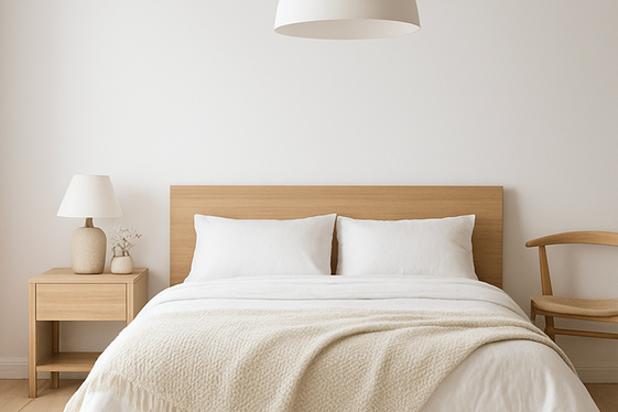 Embracing Minimalist Scandinavian Bedroom Design illustration