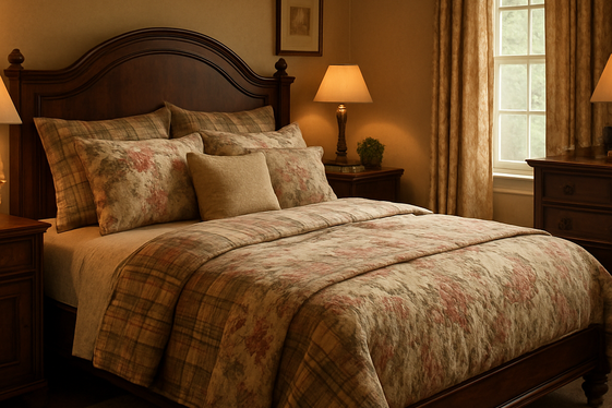 Classic English Country Bedroom Ideas for a Relaxing Vibe illustration