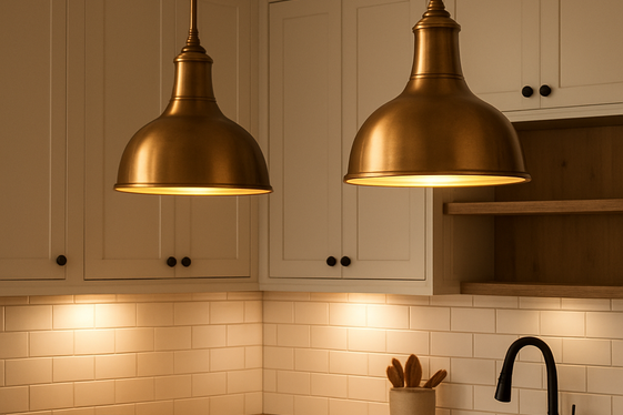 Antique-Style Brass Fixtures with a Contemporary Edge illustration