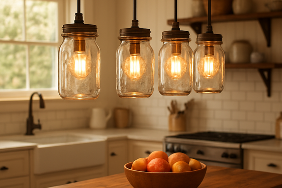 Vintage Mason Jar Pendant Lights That Add Charm illustration