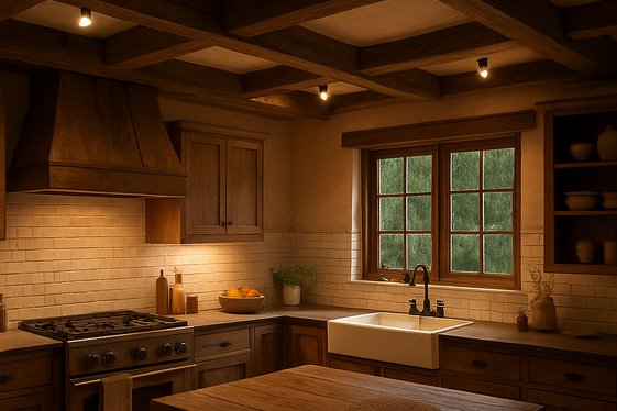 Open Beam Lighting to Accentuate Architectural Features illustration