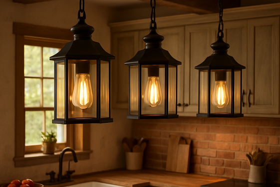 Farmhouse Lantern-Style Pendants for Classic Appeal illustration