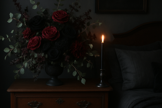 Dark Floral Arrangements for a Moody Look illustration