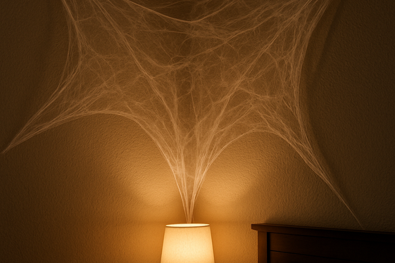 Cobweb Accents That Don’t Get Messy illustration