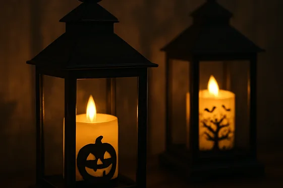 Candles and Lanterns: Mood Lighting That Haunts illustration