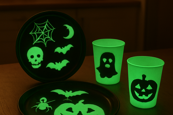 Glow-in-the-Dark Tableware for Kid-Friendly Fun illustration