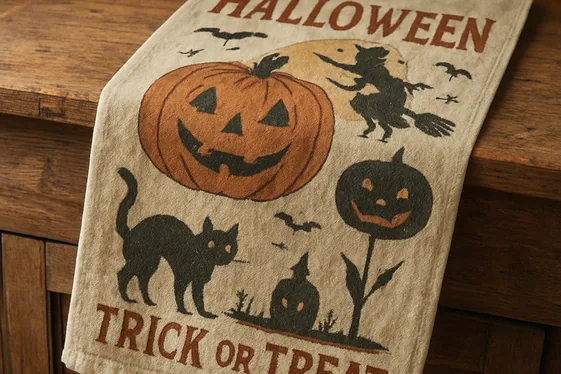 Vintage Halloween Graphics for Nostalgic Vibes illustration
