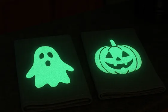 Glow-in-the-Dark Towels for Extra Festive Fun illustration