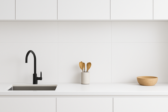 Large Format Tiles to Create a Seamless Look illustration