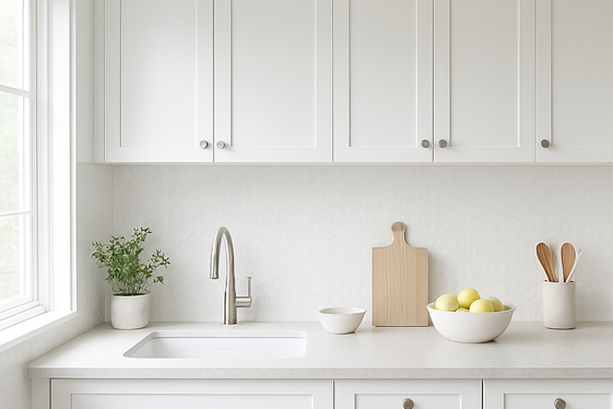 White on White for a Clean, Minimalist Style illustration