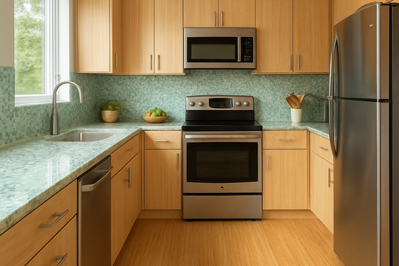 Opt for Sustainable Choices in Kitchen Renovations illustration