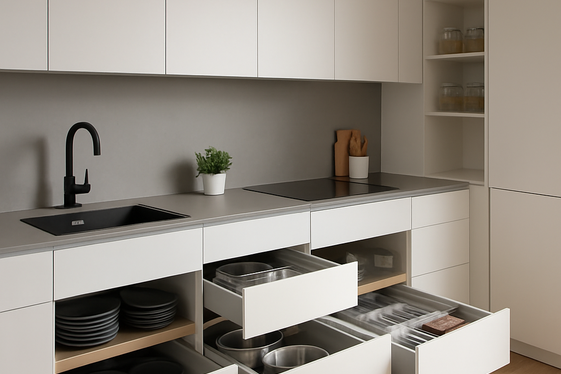 Choose Seamless Storage for a Clutter-Free Look illustration
