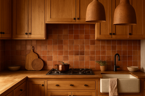 Bring Warmth with Earthy Tones and Natural Materials illustration