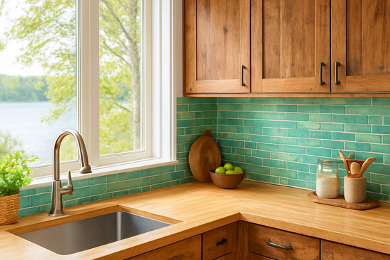Eco-Friendly Materials for Sustainable Rustic Kitchens illustration