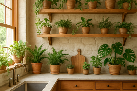 Bringing the Outdoors In with Indoor Plants illustration
