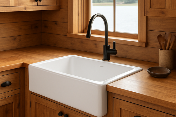 Farmhouse Sinks for Authentic Lake Living illustration