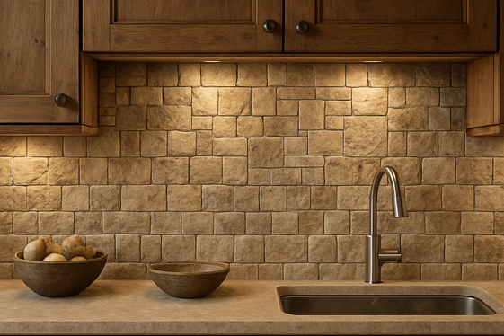 Textured Backsplash Designs for Added Interest illustration