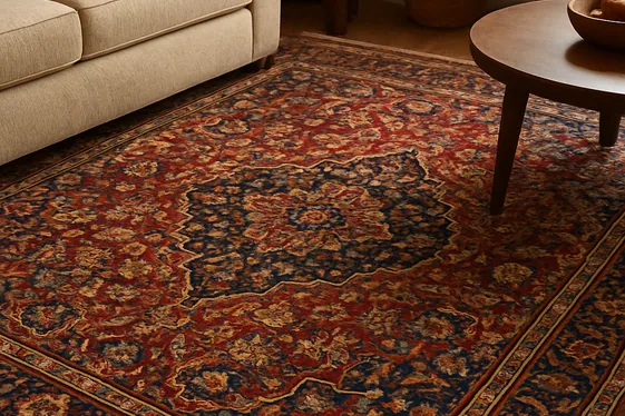 Using Statement Rugs to Ground the Room illustration