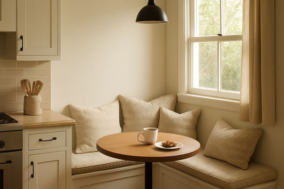 Designate a Cozy Breakfast Nook illustration