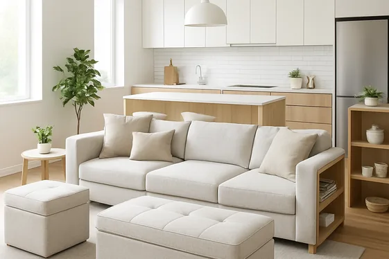 Incorporate Multi-Functional Furniture for Space Efficiency illustration