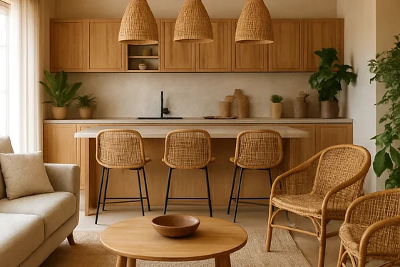 Integrate Natural Elements to Soften the Space illustration