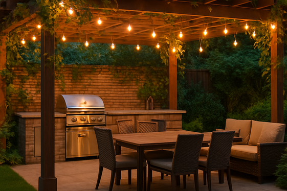Utilize Pergolas for Shade and Style illustration