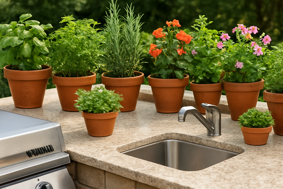 Add Greenery and Planters for Natural Vibes illustration